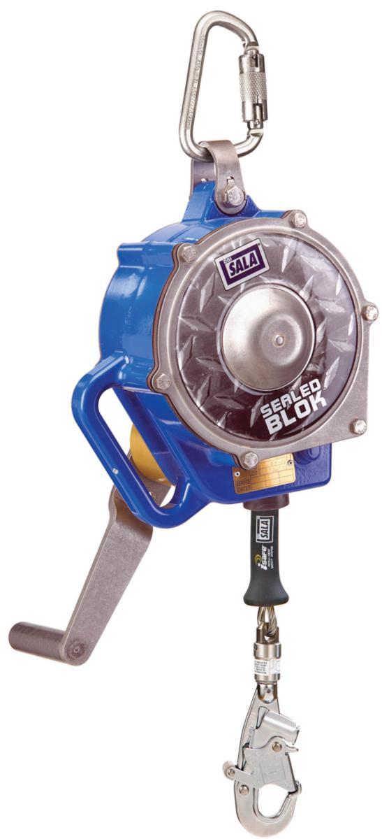 Fallblokk DBI-SALA® Sealed-Blok™ m/evakueringsvinsj - 3M DBI-SALA