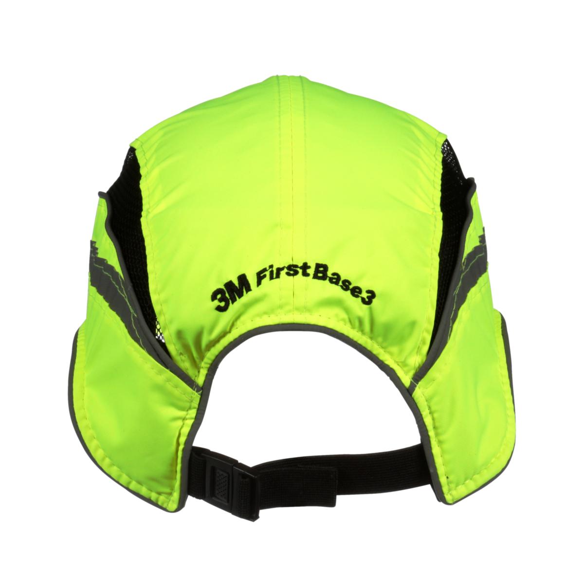 Skallecap 3M™ First Base 3 Classic HiVis 55mm gul