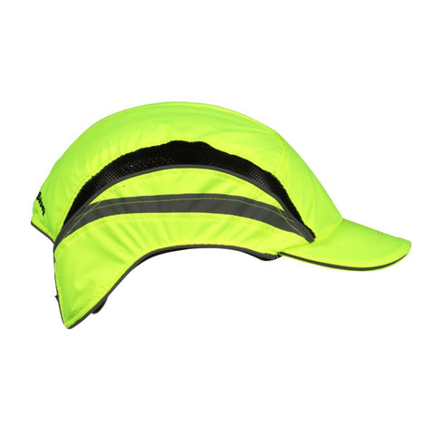 Skallecap 3M™ First Base 3 Classic HiVis 55mm gul