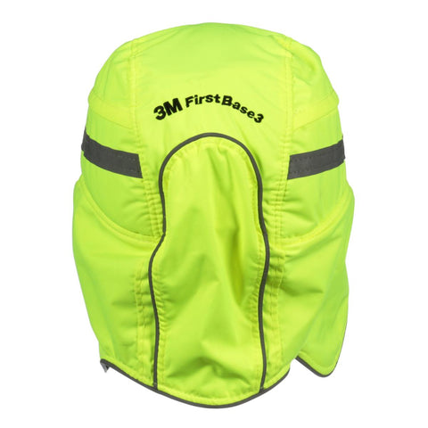 Skallecap 3M™ First Base 3 Vinter HiVis 55mm  gul
