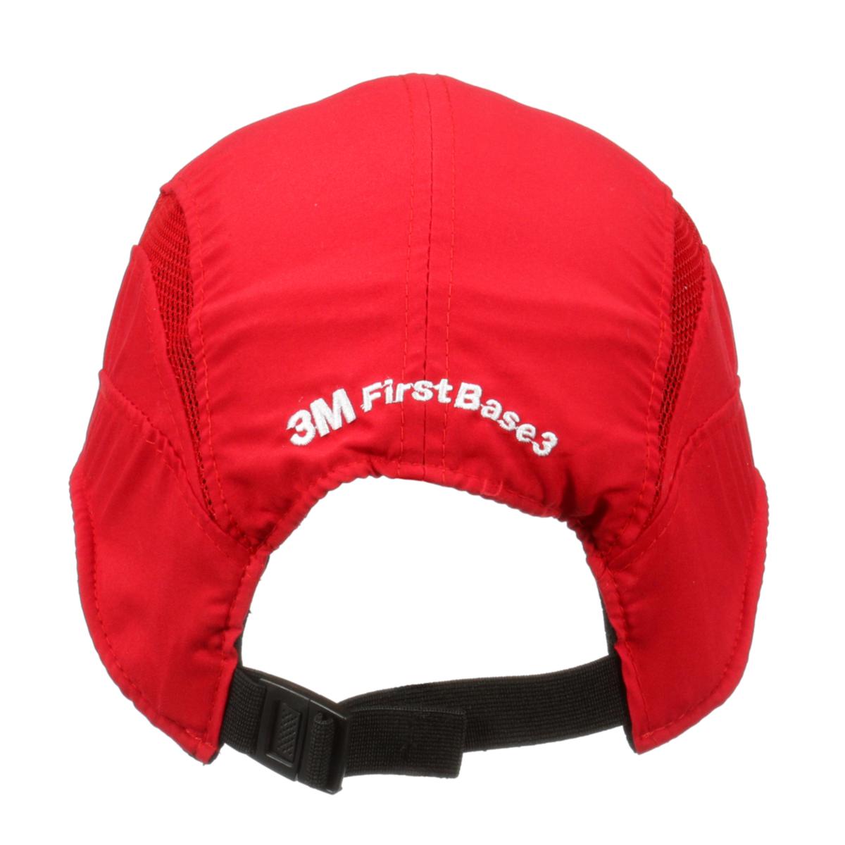 Skallecap 3M™ First Base 3 Classic 55mm rød
