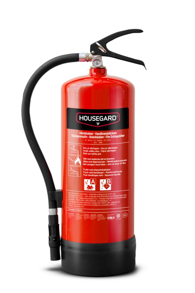 Branslukker skum 6KG FE6HR-C - Housegard