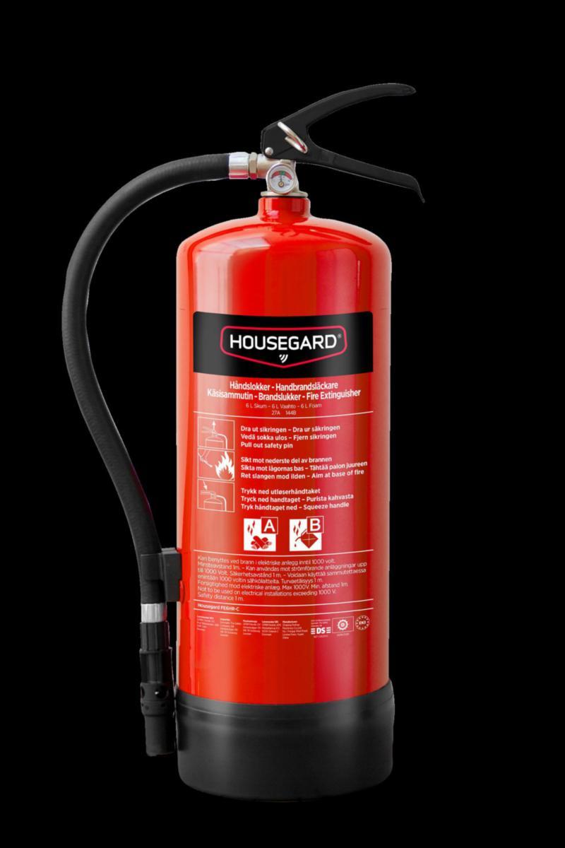 Branslukker skum 6KG FE6HR-C - Housegard