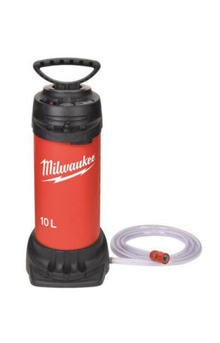 Trykktank for vann Milwaukee 10l Stål WT
