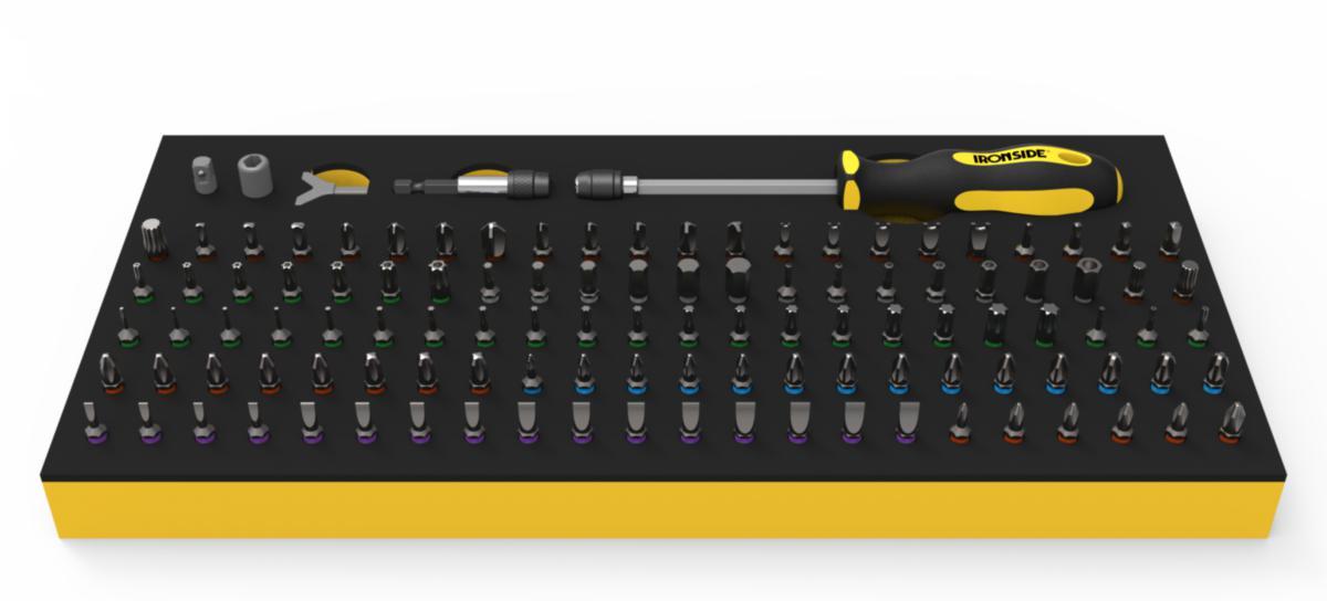 Bitssett Modul, 115 deler Ironside