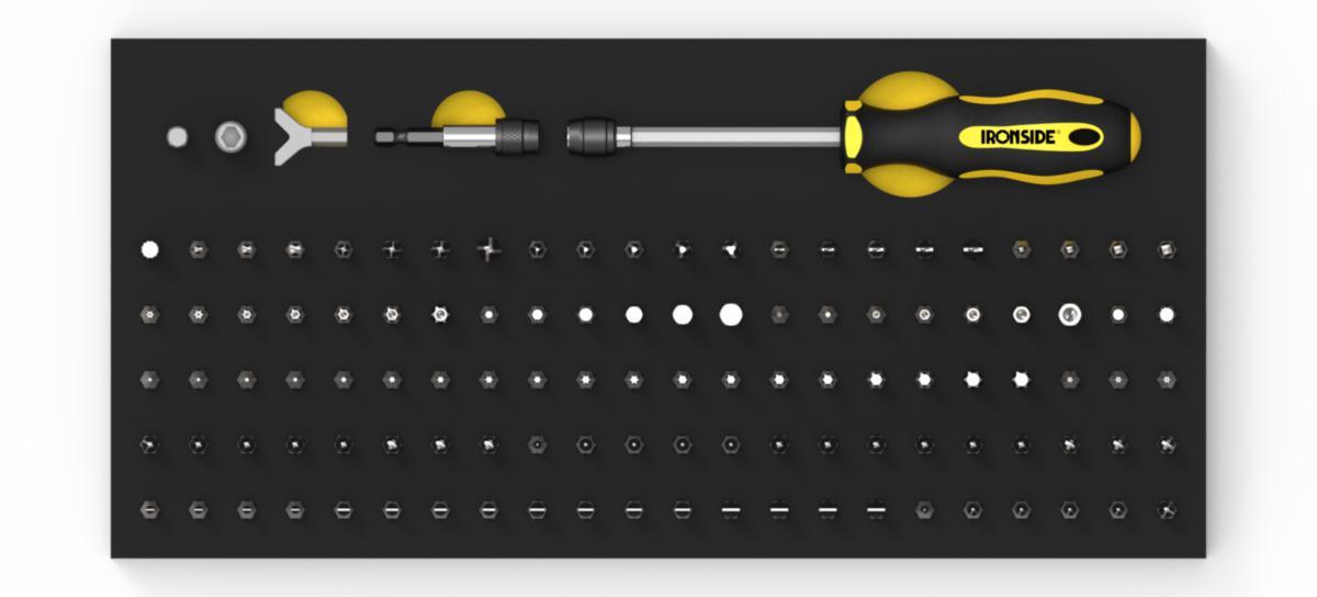 Bitssett Modul, 115 deler Ironside