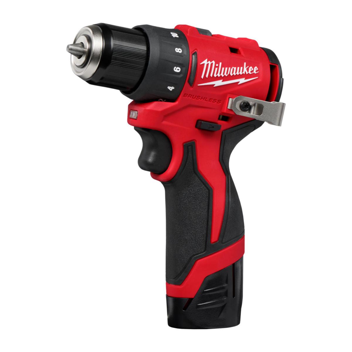 Bor/Skrutrekker Milwaukee M12 BLDDRC202C