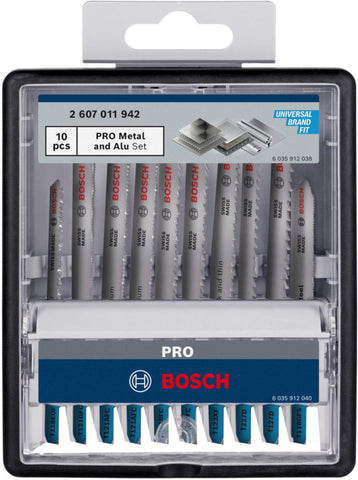 Stikksagbladsett Bosch metal/alu 10pk