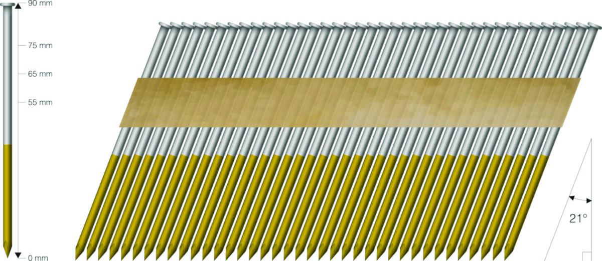 Stavspiker 21 gr MFT Cement Coating - HiKOKI