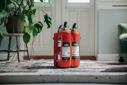 Brannslukker Pulver 34A 6kg Slåkke Ombrukt - Miljø Norge