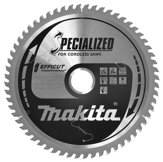Sirkelsagblad efficut TCT komp Makita fra Makita