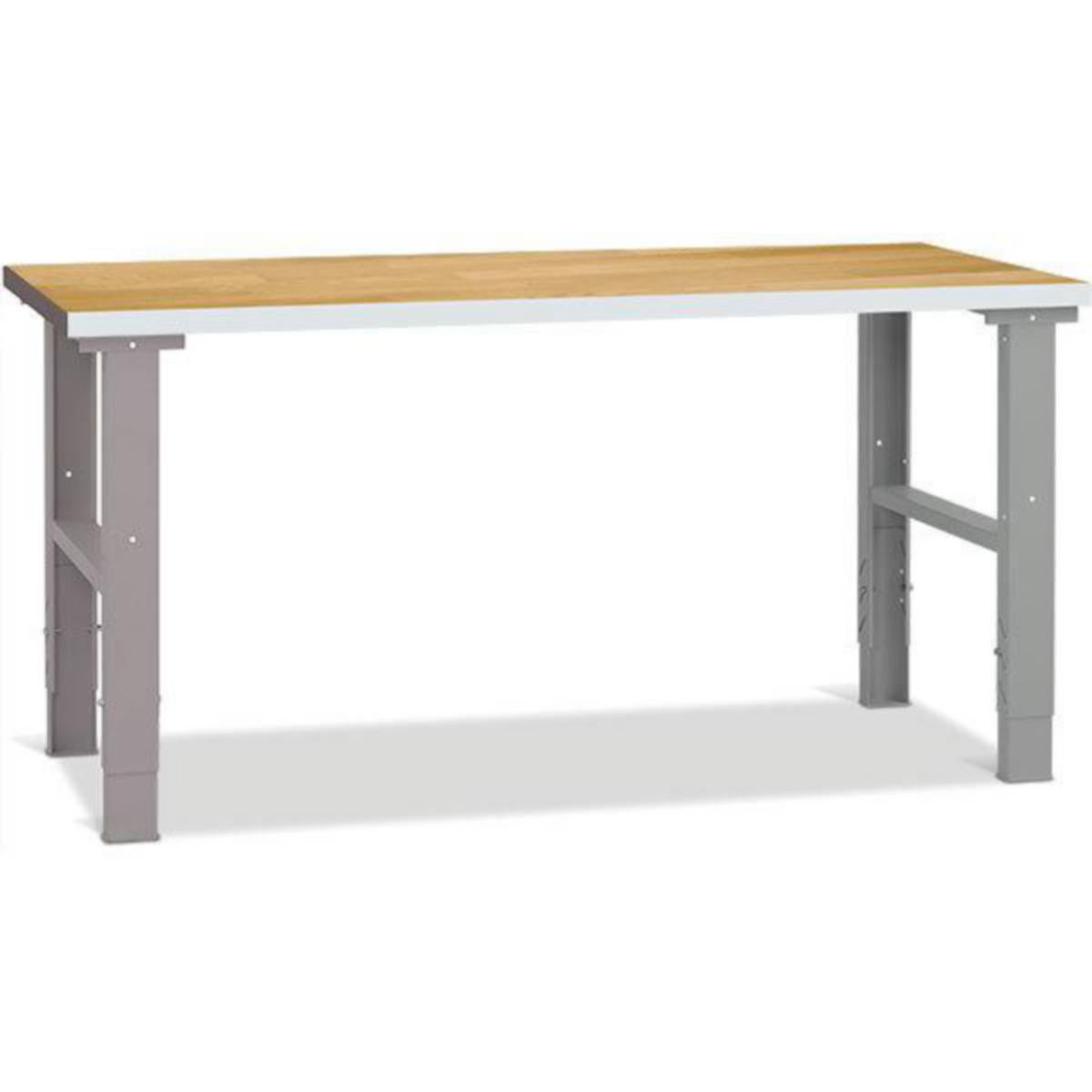 Arbeidsbord Sarpsborg Metall Eik