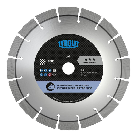 Diamantkappeskive Tyrolit Premium*** DCH C3W