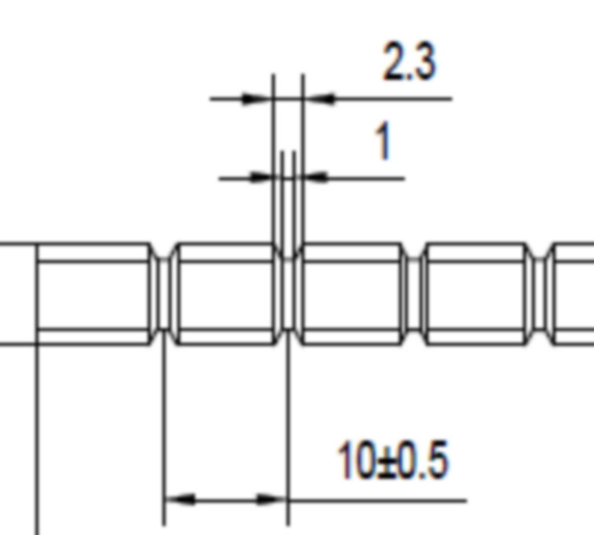 Gjengestag Pressix elforzinket FIXX