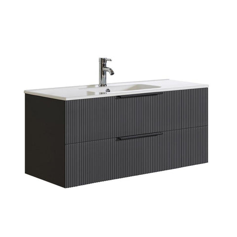 Servantskap Fovere Ribb matt svart, a-collection