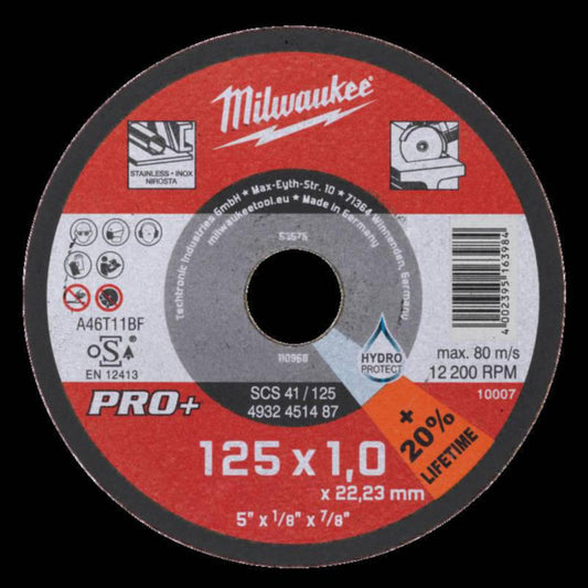Kappeskive Milwaukee Pro+ SC41 Metall