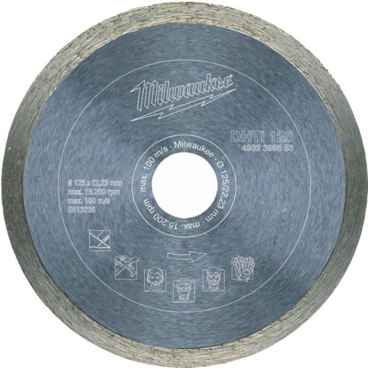 Diamantskive Milwaukee DHTI