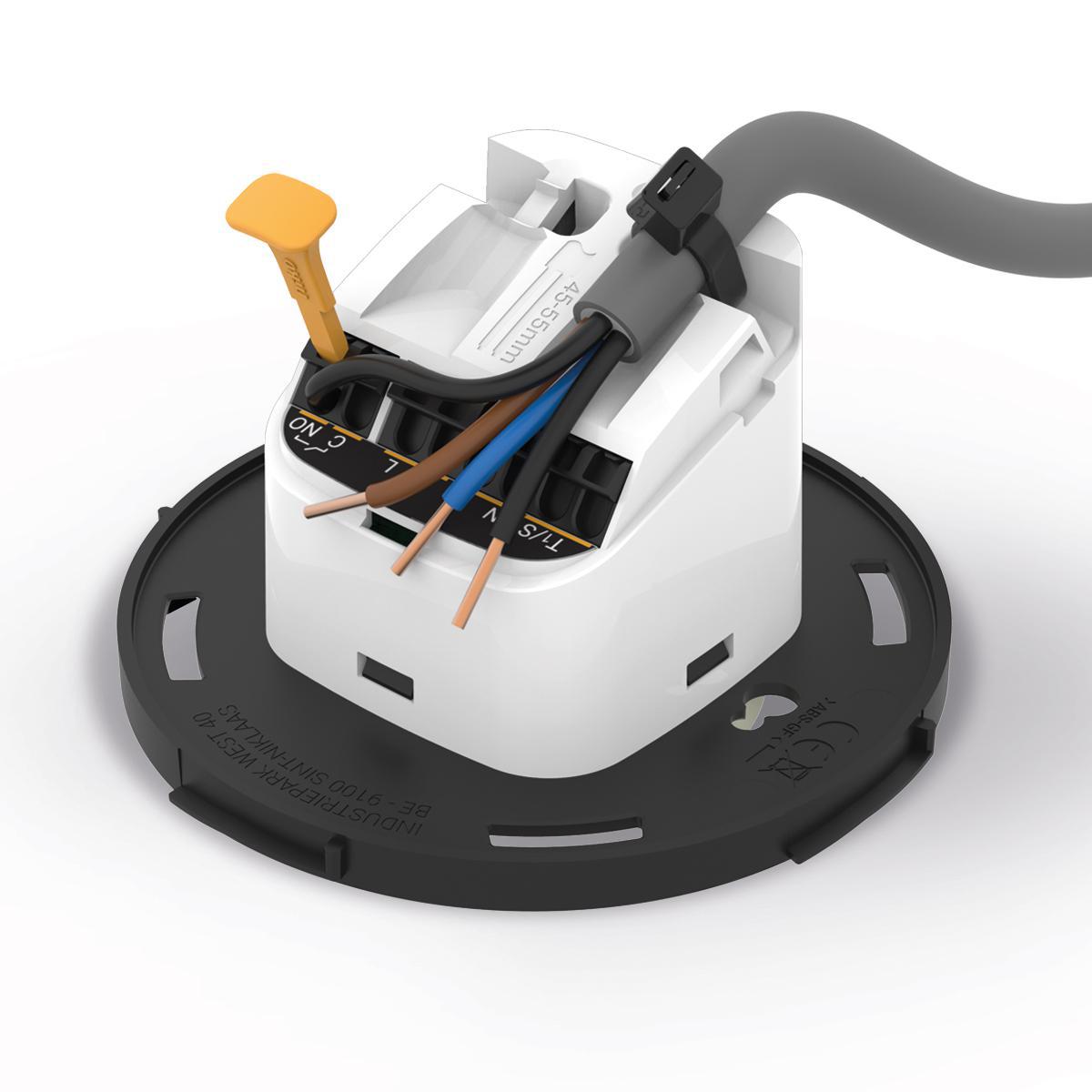 Tilstedeværelsessensor P41LR, 230 V, sekundær, 32-37 m, 360°, påbygget - Micro Matic