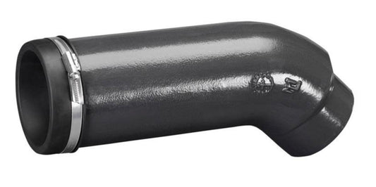 Klosettilkobling bend 45°, støpejern, KJ-MA - KJ-MA System