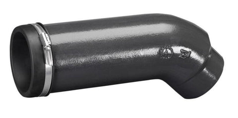 Klosettilkobling bend 45°, støpejern, KJ-MA - KJ-MA System