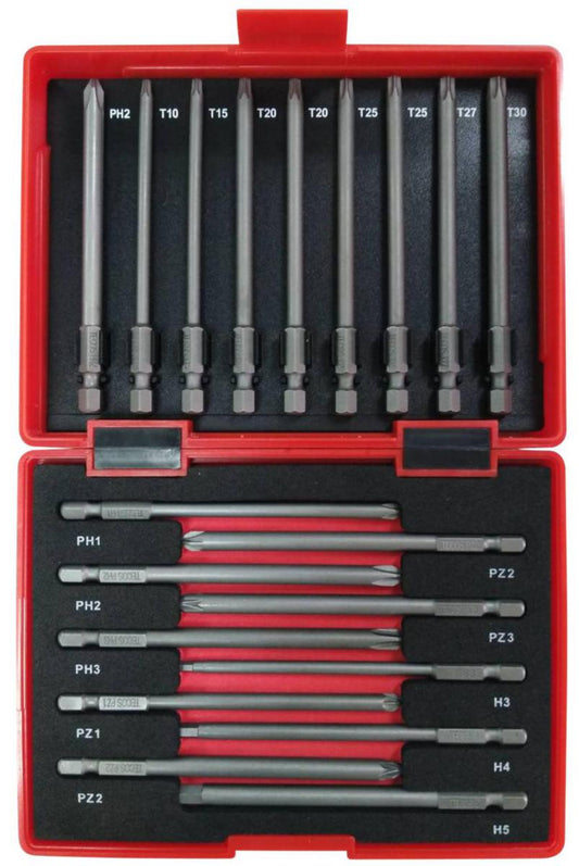 Bitssett T-B019 19-deler Tecos