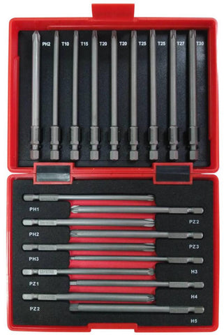 Bitssett T-B019 19-deler Tecos