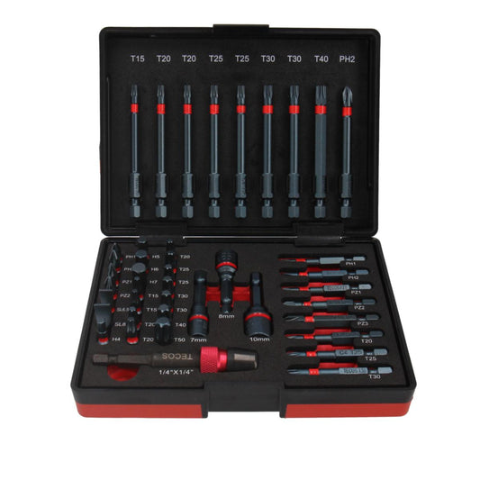 Bitssett T-B0432R 42-deler Tecos