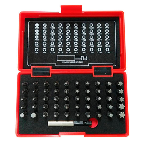 Bitssett T-B051 51-deler Tecos