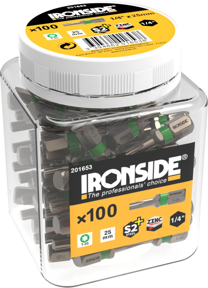 Bits Ironside Torx 25mm 100pk