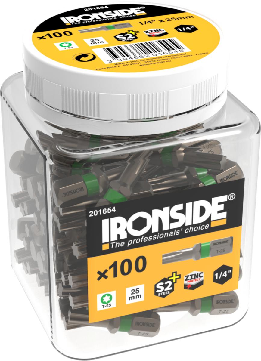 Bits Ironside Torx 25mm 100pk