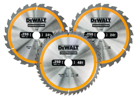 Sirkelsagbladsett DeWalt Construction