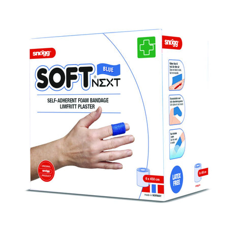 Plaster limfritt Snøgg® Soft NEXT blå - Snögg