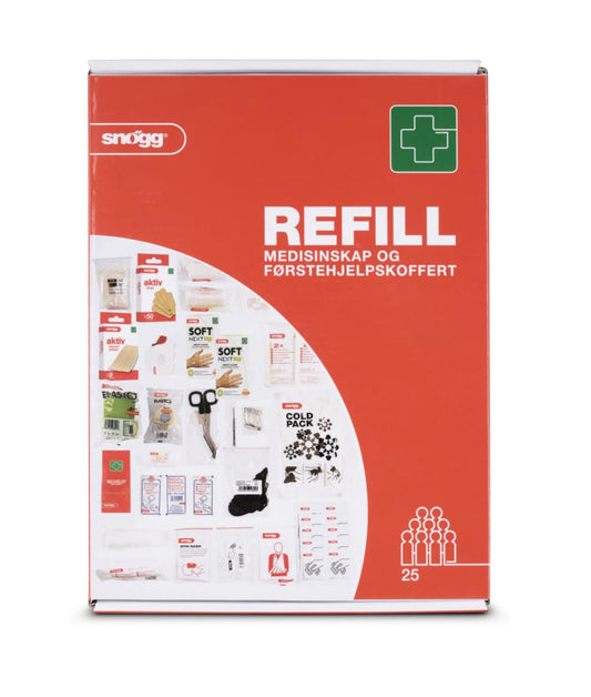Refill komplett Snøgg® medisinskap og koffert - Snögg