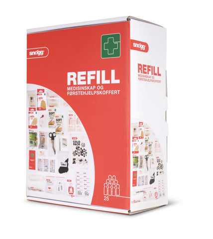 Refill komplett Snøgg® medisinskap og koffert - Snögg