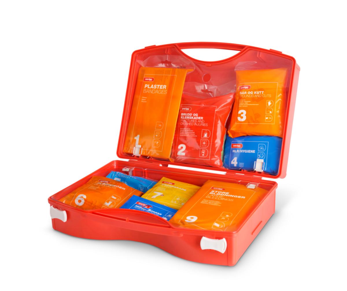 Førstehjelpskoffert Snøgg® Combi Blue - Snögg