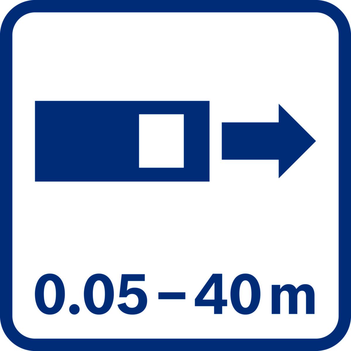 Laseravstandsmåler Bosch GLM 40-31