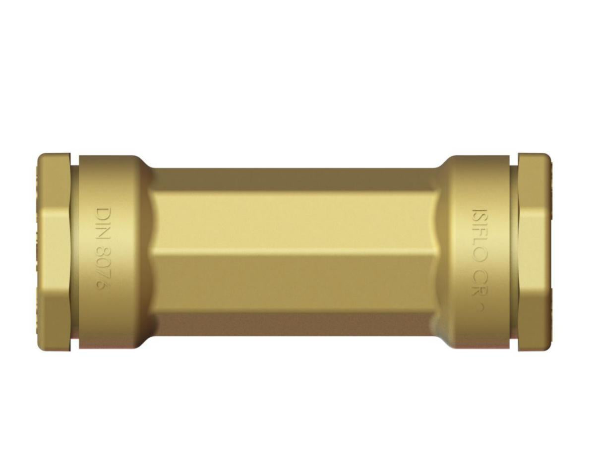 Skjøtemuffe type 101 messing, Isiflo