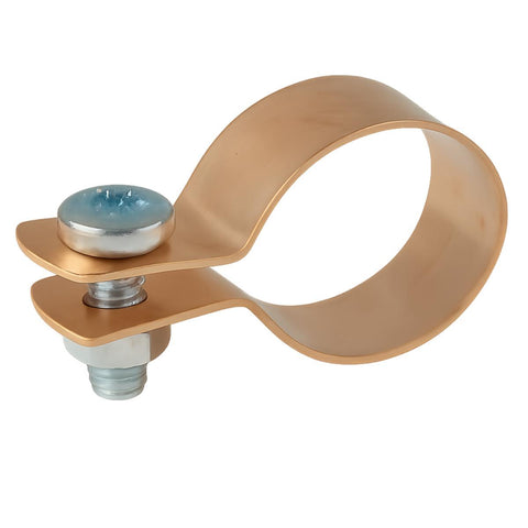 Bøyleklammer m/skrue og mutter Kobber Cu - a-collection