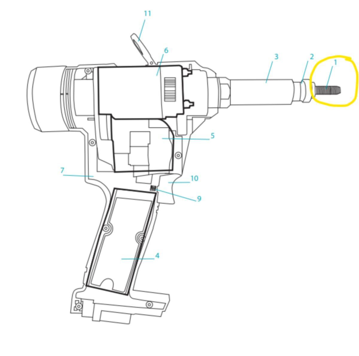 Reservedel Mandrel Qonnect