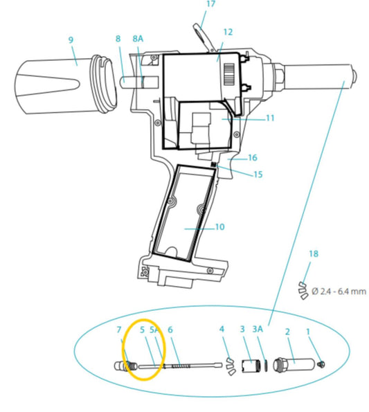 Reservedel Qonnect Kjefter