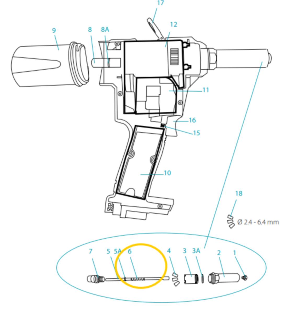 Reservedel Qonnect Kjefter