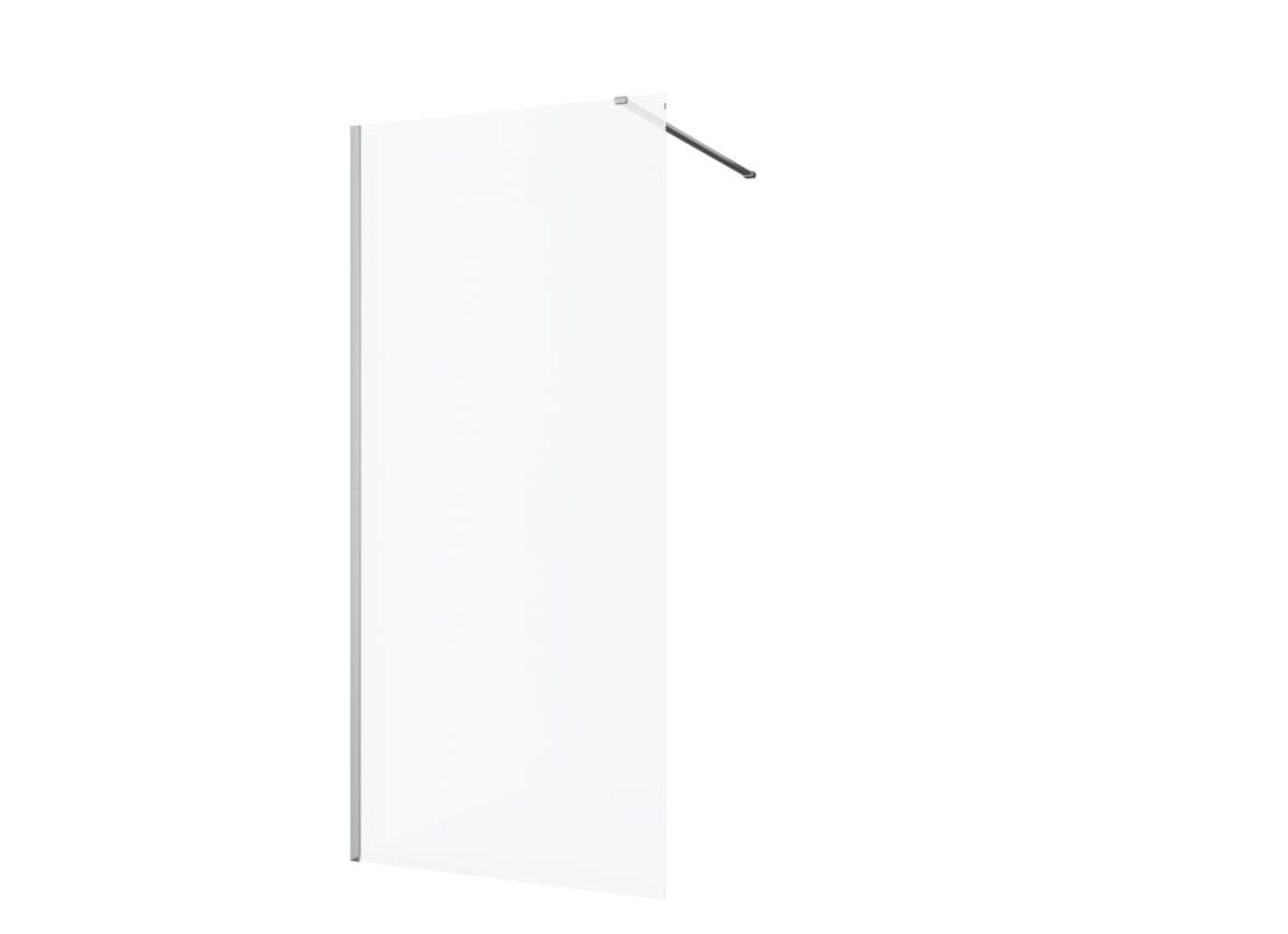 Dusjvegg fast Vivo krom/klar, a-collection