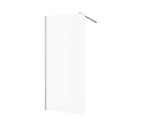 Dusjvegg fast Vivo krom/klar, a-collection