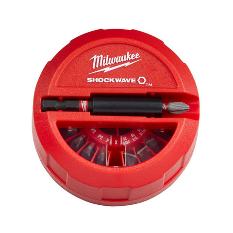 Bitssett Milwaukee Shockwave Impact Duty 15 deler