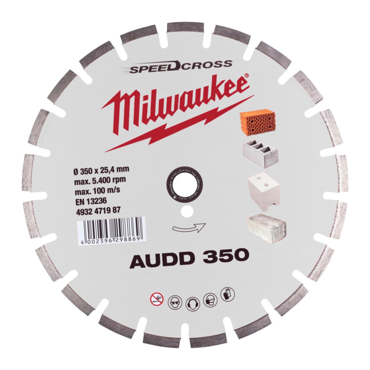 Diamantskive Milwaukee AUDD