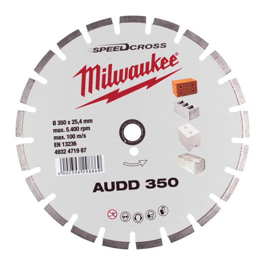 Diamantskive Milwaukee AUDD