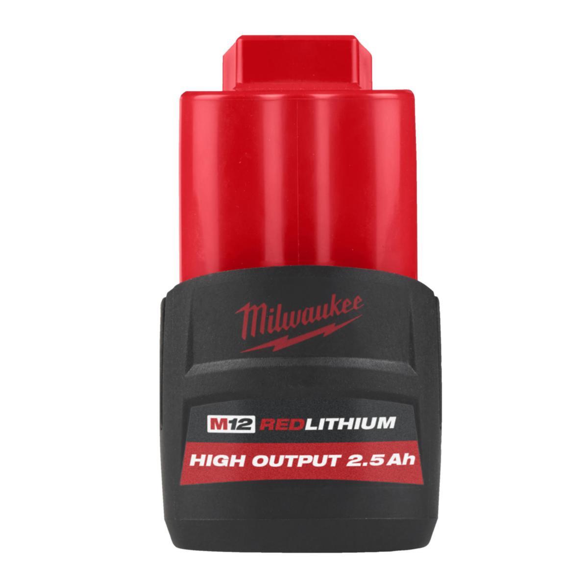 Batteri Milwaukee M12 HB2.5 12V 2.5Ah