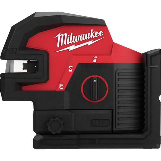 Krysslaser Milwaukee M12 CLL4P-0C Solo
