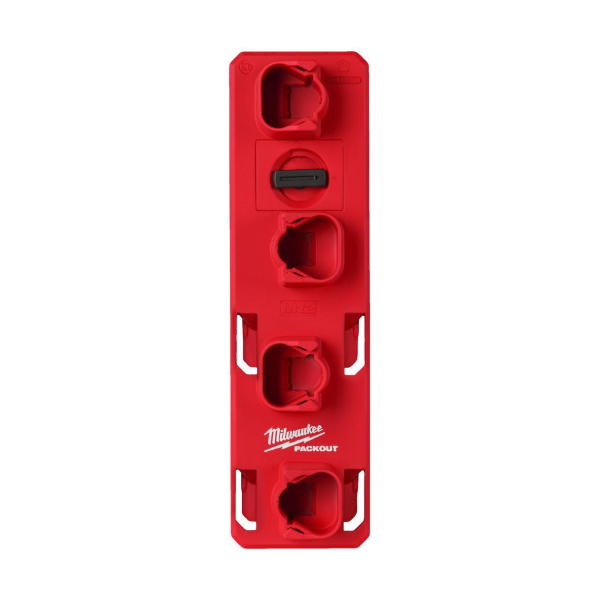 Batteriholder M12 Milwaukee Packout