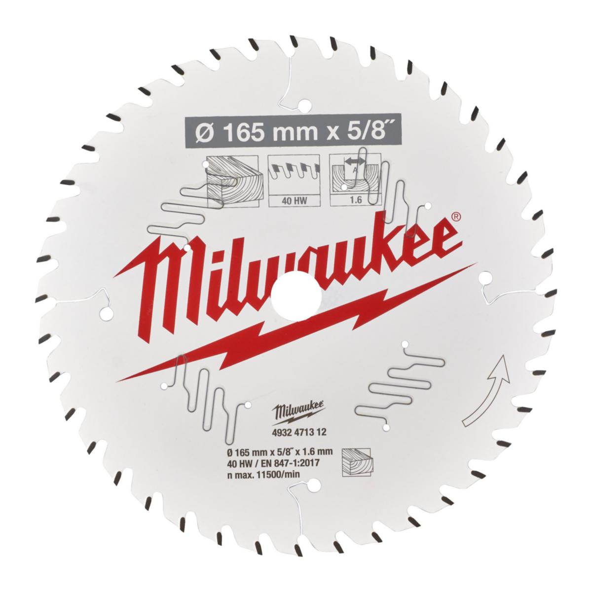 Sirkelsagblad Milwaukee Tre